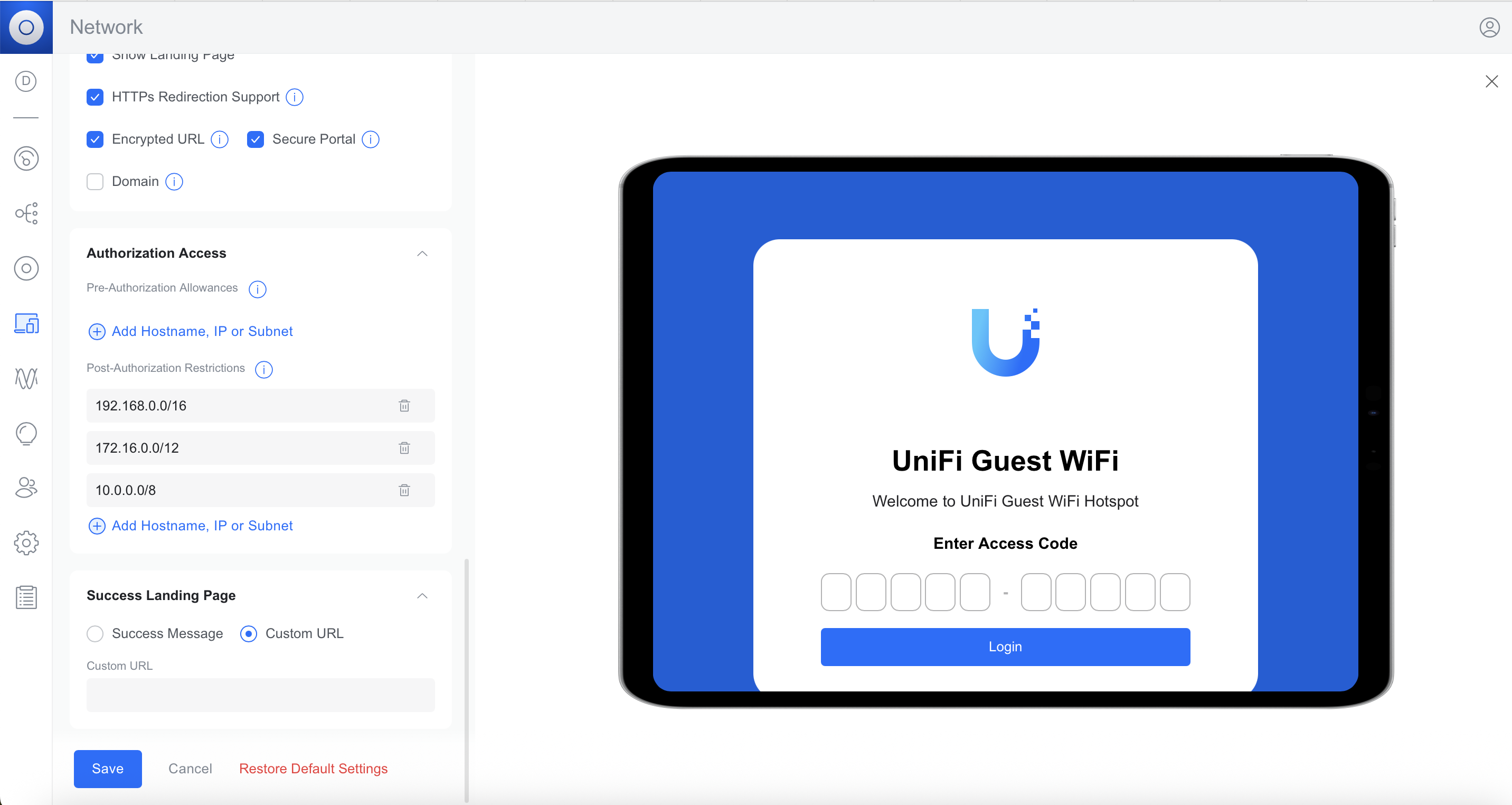 Authorization Access